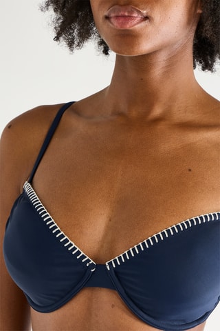 Bikinitop - Marineblauw