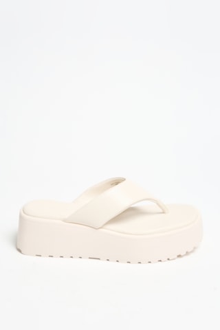 Platform Sandalen - Ecru