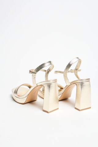 Sandalen met Hak - Goudkleurig