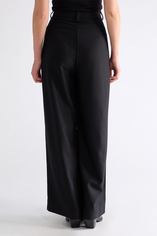 Rechte Broek Hoge Taille - Zwart