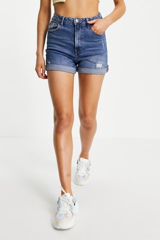 Spijkershort - Blauw
