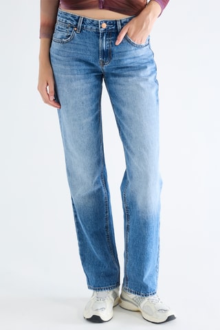 Rechte Jeans - Blauw