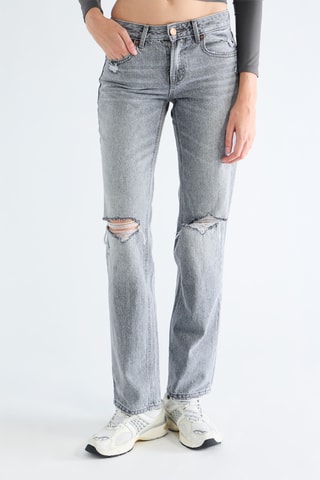 Rechte Jeans - Grijs