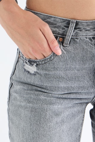Rechte Jeans - Grijs