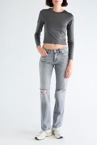 Rechte Jeans - Grijs