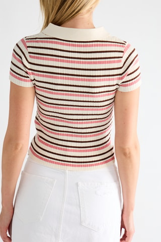 Vest - Wit en Roze