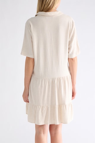Trapeziumjurk - Ecru