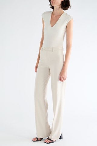 Broek Straight - Ecru