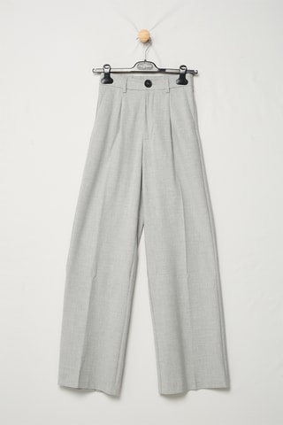 Broek Hoge Taille - Donkergrijs