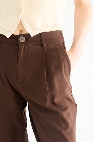Broek Straight - Bruin