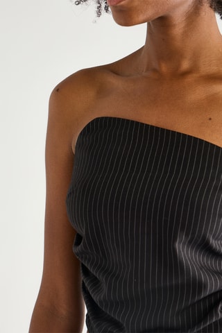 Strapless Top - Zwart