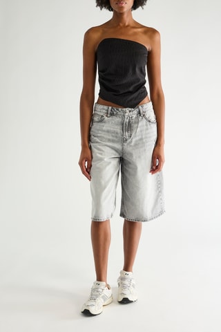 Strapless Top - Zwart