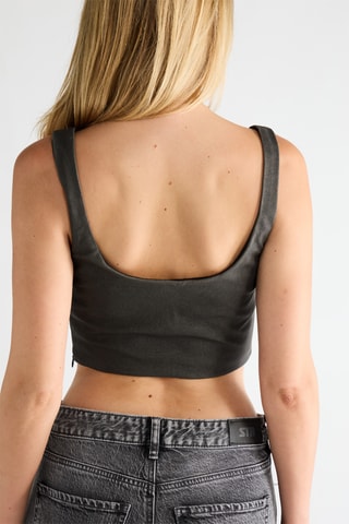 Crop Top - Zwart