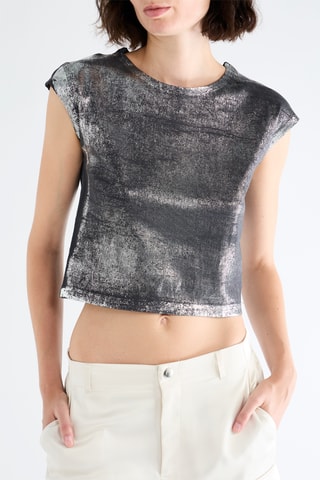 Crop Top - Grijs