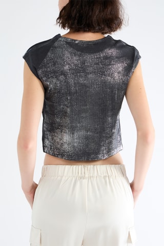 Crop Top - Grijs