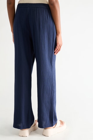 Broek Straight - Marineblauw