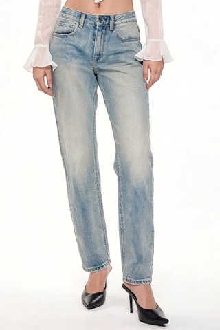 Jeans Straight - Blauw