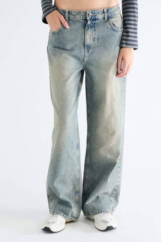 Jeans wide legs - Blauw
