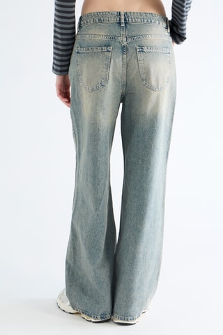 Jeans wide legs - Blauw