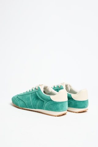 Nubuck Sneakers - Turquoise