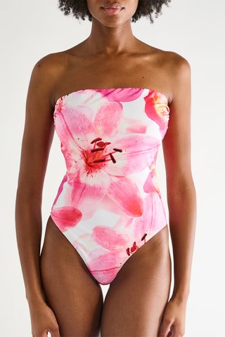 Badpak - Roze en Wit
