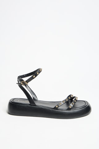 Platform Sandalen - Zwart