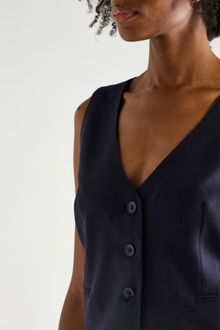 Gilet - Marineblauw