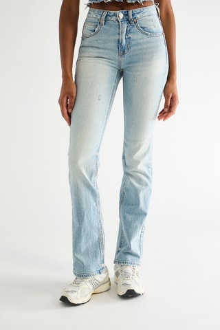 Jeans Hoge Taille - Hemelsblauw