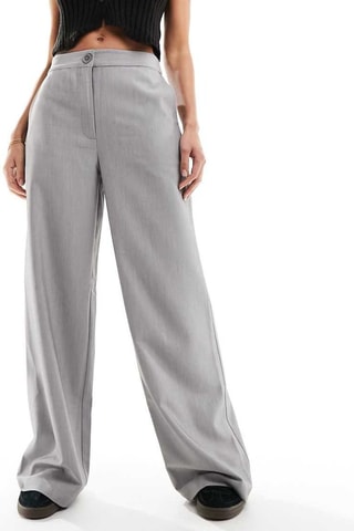 Broek Hoge Taille - Lichtgrijs