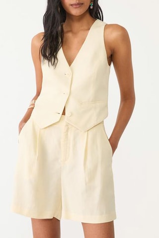 Short Hoge Taille - Ecru