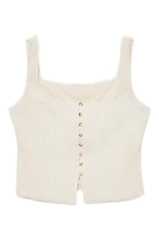 Top - Gemêleerd Beige
