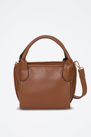 Handtas Flowers - Bruin