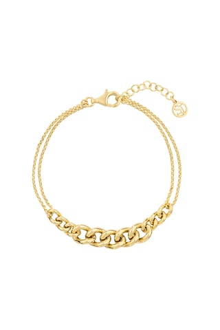 Pulsera - Plata chapada en oro amarillo