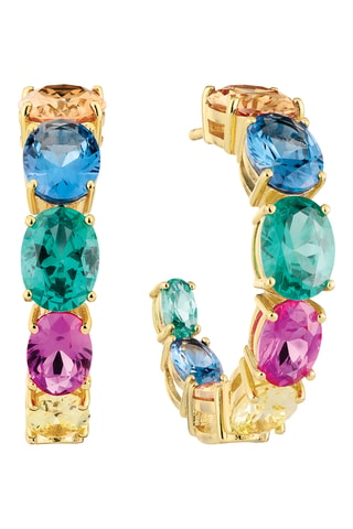 Pendientes - Plata chapada en oro amarillo