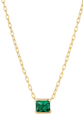 Collar - Plata chapada en oro amarillo