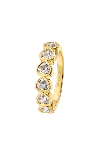 Anillo - Plata chapada en oro amarillo