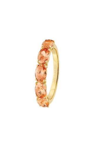Anillo - Plata chapada en oro amarillo
