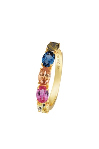 Anillo - Plata chapada en oro amarillo