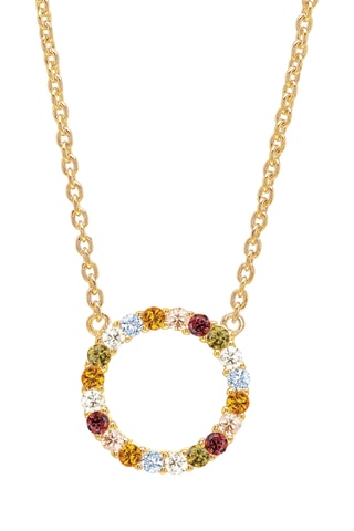 Collar - Plata chapada en oro amarillo