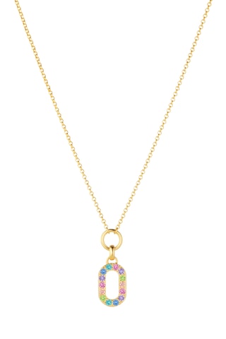 Collar - Plata chapada en oro amarillo