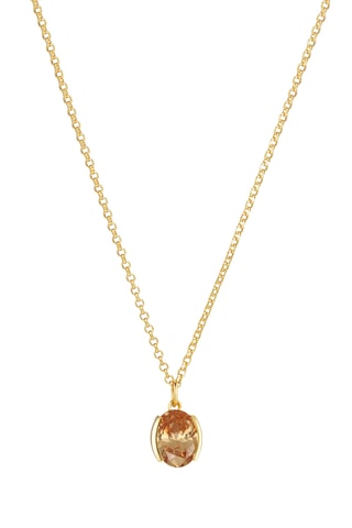 Collar - Plata chapada en oro amarillo