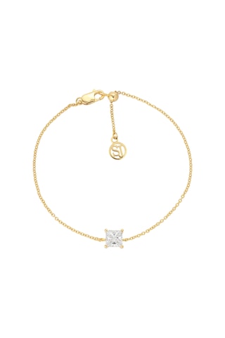 Pulsera - Plata chapada en oro amarillo
