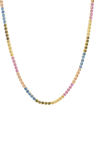 Collar - Plata chapada en oro amarillo