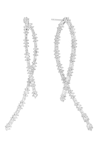Pendientes largos - Plata