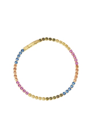 Pulsera - Plata chapada en oro amarillo