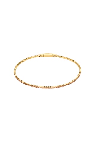 Pulsera - Plata chapada en oro amarillo
