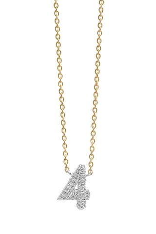Collar Novoli Quattro - Plata chapada en oro amarillo