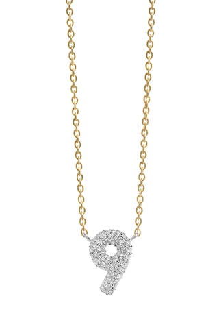 Collar Novoli Nove - Plata chapada en oro amarillo