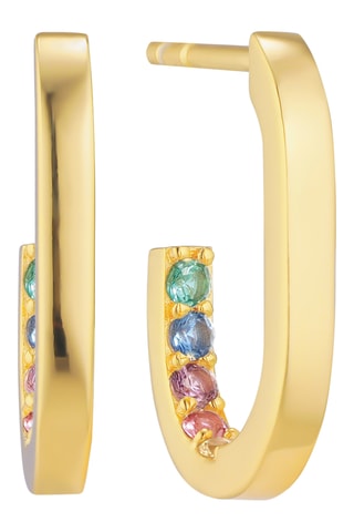 Criollas Capizzi - Plata chapada en oro amarillo