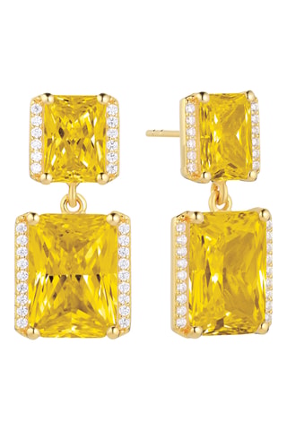Pendientes Roccanova - Plata chapada en oro amarillo